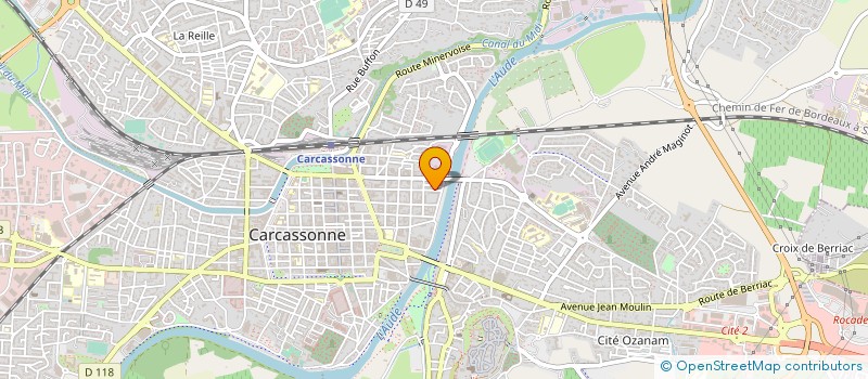 localisation de l'entreprise COMPAGNIE GENERALE CUIRS TEXTILES à CARCASSONNE
