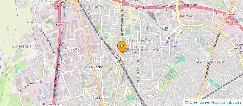 localisation de l'entreprise COMPAGNIE GENERALE D'ENTREPRISE MODERNE  TOULOUSE