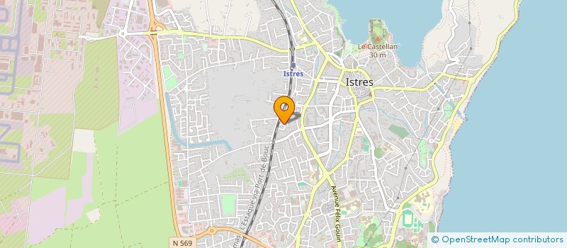 localisation de l'entreprise COMPAGNIE GENERALE DE BATIMENT  ISTRES