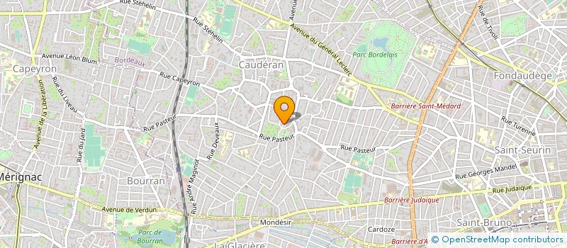 localisation de l'entreprise COMPAGNIE GENERALE DE COMMERCE à BORDEAUX