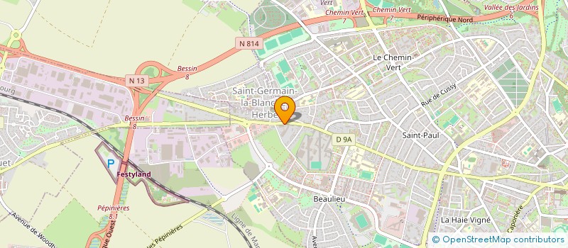 localisation de l'entreprise COMPAGNIE GENERALE DE DIETETIQUE à CAEN