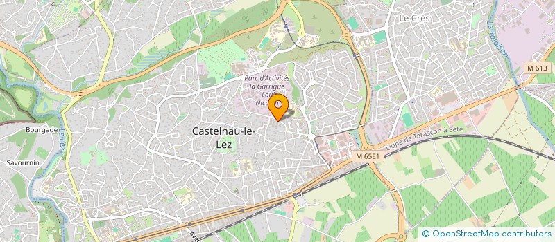 localisation de l'entreprise COMPAGNIE GENERALE DE LOCATION  CASTELNAU-LE-LEZ