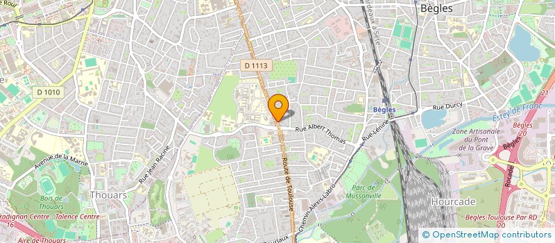 localisation de l'entreprise COMPAGNIE GENERALE DE LOCATION à BEGLES