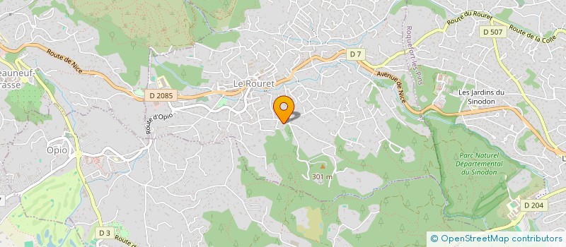 localisation de l'entreprise COMPAGNIE GENERALE DE MAINTENANCE  LE ROURET