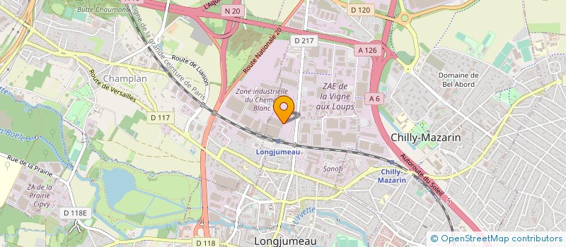 localisation de l'entreprise COMPAGNIE GENERALE DE RESTAURATION à CHAMPLAN