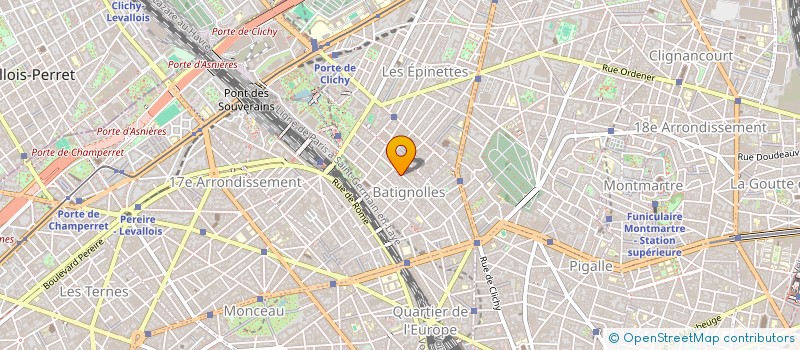 localisation de l'entreprise COMPAGNIE GENERALE DES ENTREPRISES ET DES COMPETENCES CVC  PARIS