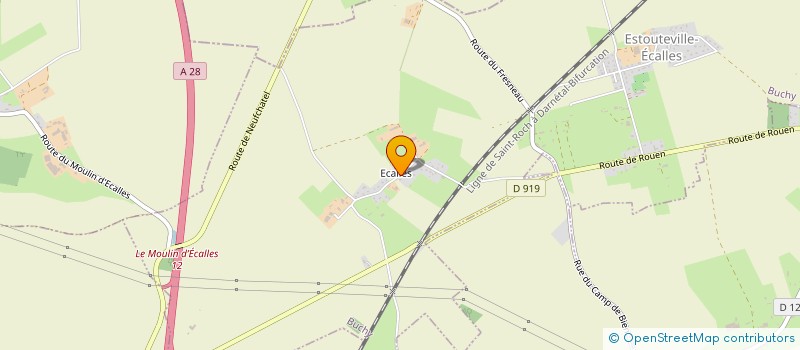 localisation de l'entreprise COMPAGNIE GENERALE DES EXPLOITATIONS DE NORMANDIE  VIEUX-MANOIR