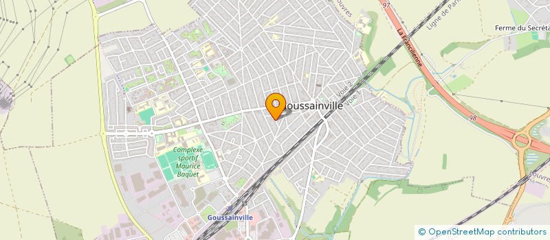 localisation de l'entreprise COMPAGNIE GENERALE DES FLUIDES à GOUSSAINVILLE
