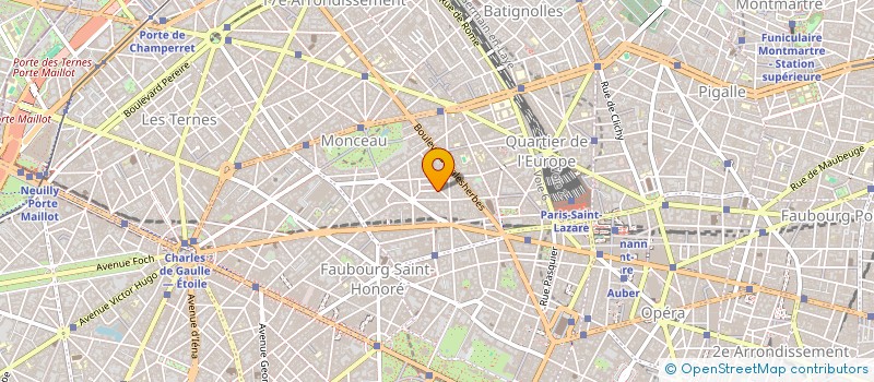 localisation de l'entreprise COMPAGNIE GENERALE DES HAUTS DE FRANCE  PARIS