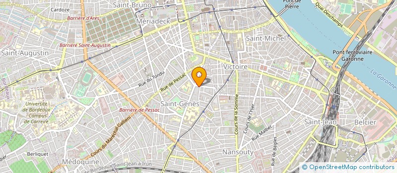 localisation de l'entreprise COMPAGNIE GENERALE DES TELECOMS à BORDEAUX