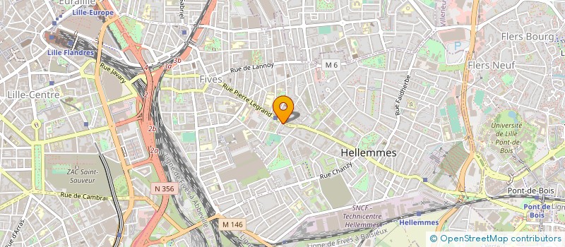 localisation de l'entreprise COMPAGNIE GENERALE DU BATIMENT à LILLE