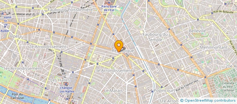 localisation de l'entreprise COMPAGNIE GENERALE DU CUIR  PARIS