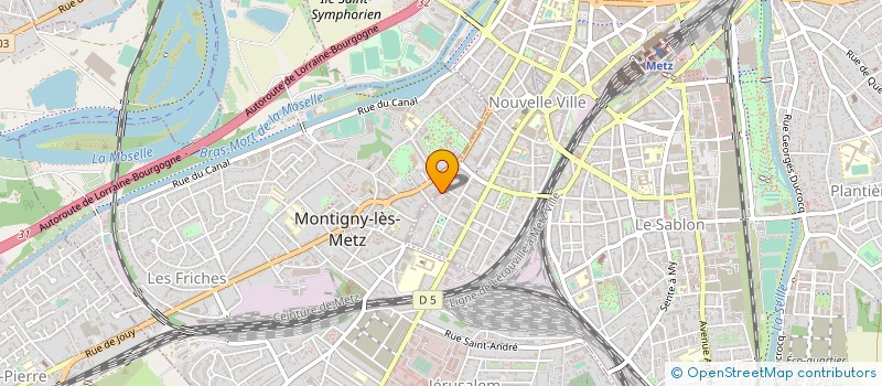 localisation de l'entreprise COMPAGNIE GENERALE DU NEON à METZ