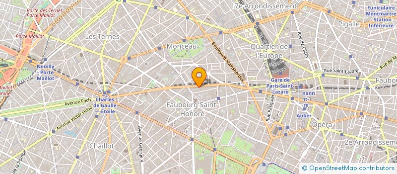 localisation de l'entreprise COMPAGNIE GENERALE DU ROUMOIS à PARIS