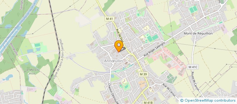 localisation de l'entreprise COMPAGNIE GENERALE EUROPEENNE DE NEGOCE  ANNULLIN