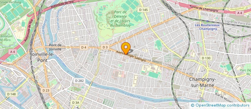 localisation de l'entreprise COMPAGNIE GENERALE GERANCE IMMOBILIERE à CHAMPIGNY-SUR-MARNE