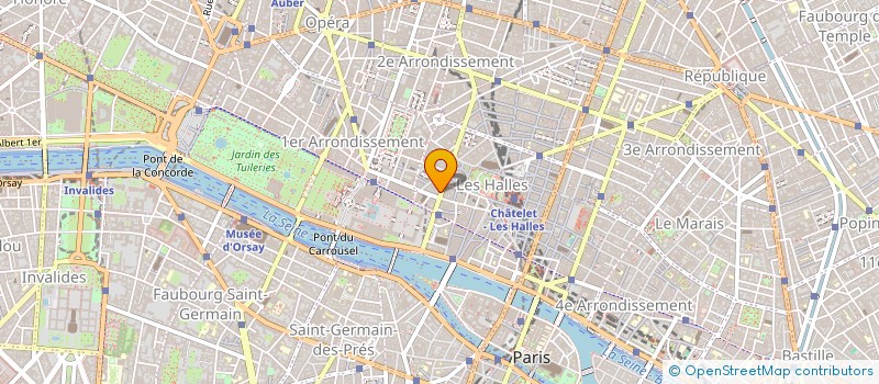 localisation de l'entreprise COMPAGNIE GENERALE IMMOBILIERE à PARIS