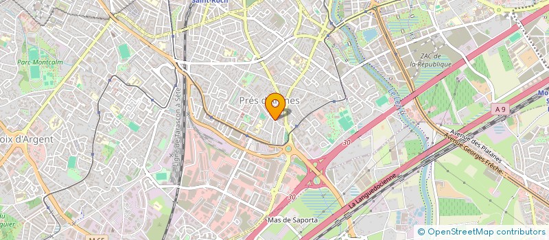 localisation de l'entreprise COMPAGNIE GENERALE IMMOBILIERE à MONTPELLIER