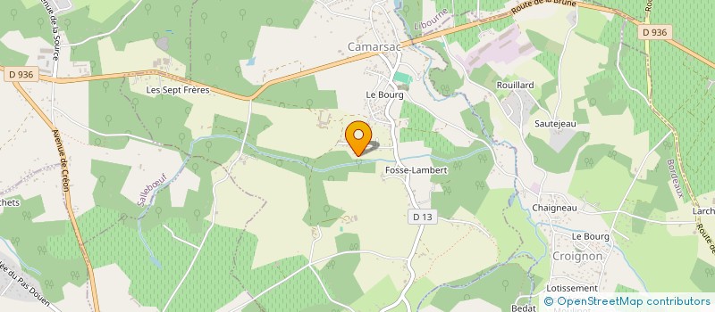 localisation de l'entreprise COMPAGNIE GENERALE IMMOBILIERE  CAMARSAC