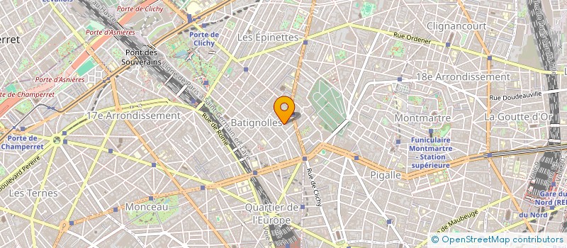 localisation de l'entreprise COMPAGNIE GENERALE OUAZANA  PARIS