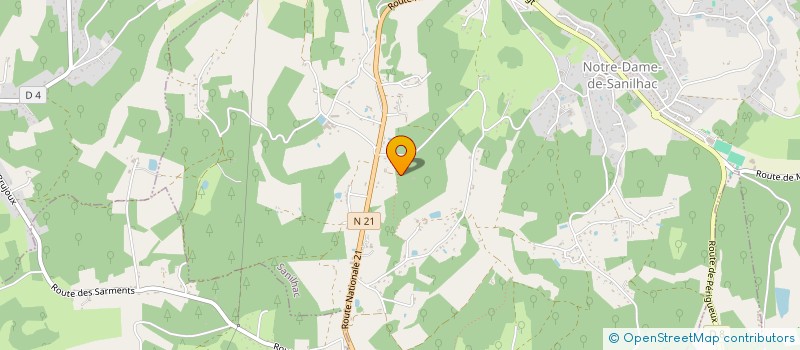 localisation de l'entreprise COMPAGNIE GENERALE TRANSATLANTIQUE  SANILHAC