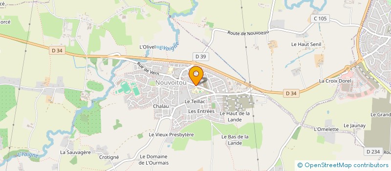 localisation de l'entreprise COMPAGNIE GEORGES AMBRE  CHATEAUGIRON