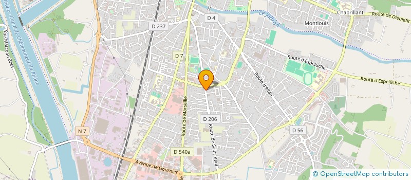 localisation de l'entreprise COMPAGNIE GEORGES-OLIVER à MONTELIMAR