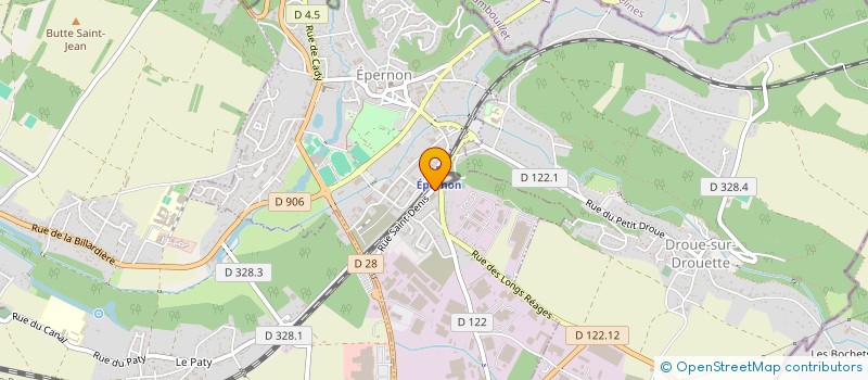 localisation de l'entreprise COMPAGNIE GESTION FINANCES POUR BATIMENT à EPERNON