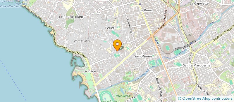 localisation de l'entreprise COMPAGNIE GESTION STATIONS SERVICE à MARSEILLE