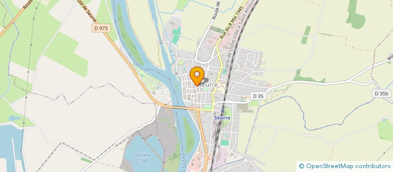 localisation de l'entreprise COMPAGNIE GETALAN  SEURRE