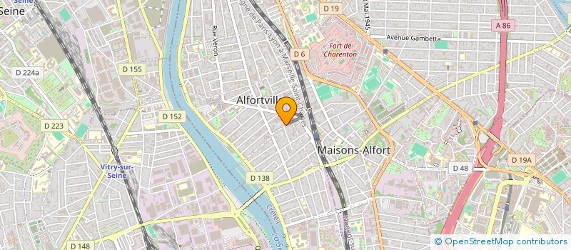 localisation de l'entreprise COMPAGNIE GINKYO à ALFORTVILLE