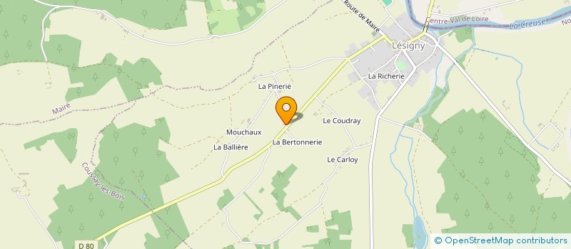 localisation de l'entreprise COMPAGNIE GLOB TROTT à LESIGNY