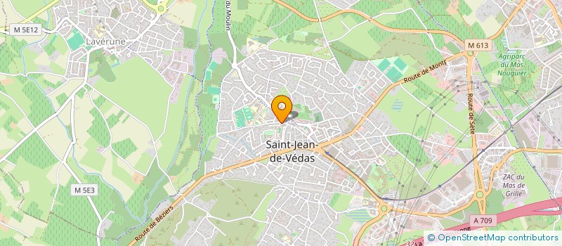 localisation de l'entreprise COMPAGNIE GRAND RUE  SAINT-JEAN-DE-VEDAS