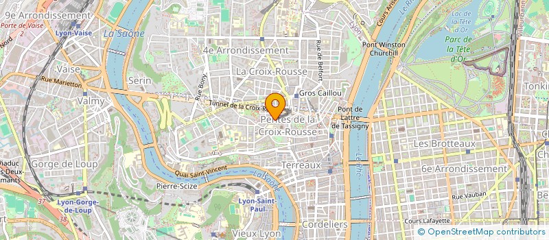 localisation de l'entreprise COMPAGNIE GUIONES à LYON