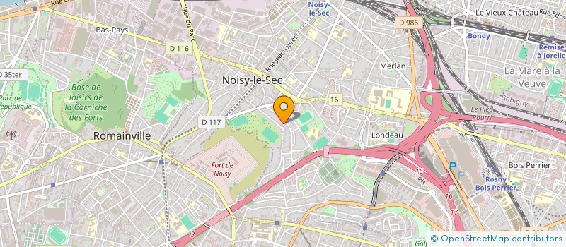 localisation de l'entreprise COMPAGNIE H (6,62.10E-34 JS) à NOISY-LE-SEC