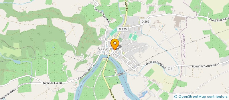 localisation de l'entreprise COMPAGNIE H  CASTELMORON-SUR-LOT