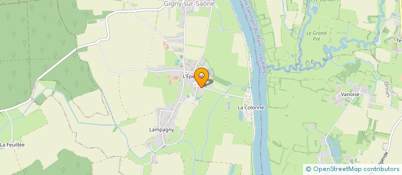 localisation de l'entreprise COMPAGNIE HEIN?  GIGNY-SUR-SAONE