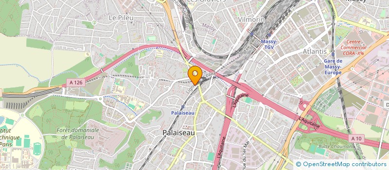 localisation de l'entreprise COMPAGNIE HELLEQUIN à PALAISEAU
