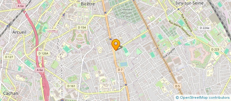 localisation de l'entreprise COMPAGNIE HI TECH ANTENNE  VILLEJUIF