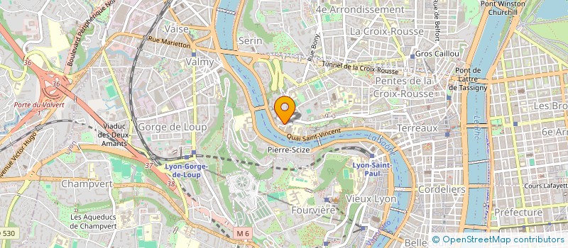 localisation de l'entreprise COMPAGNIE HODA à LYON