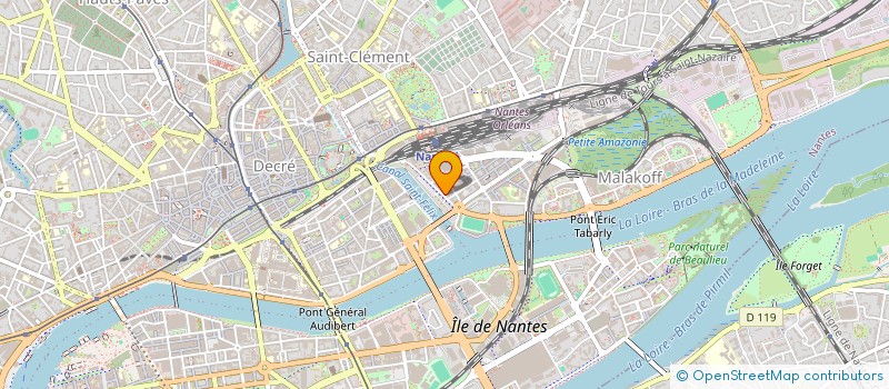 localisation de l'entreprise COMPAGNIE HOPE & DREAMS  NANTES