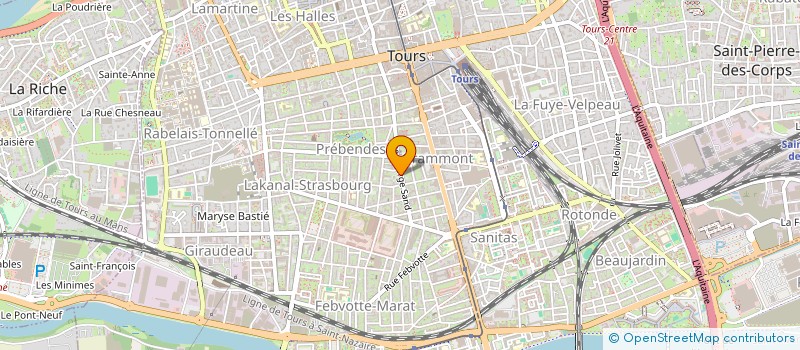 localisation de l'entreprise COMPAGNIE HORS SAISON  TOURS