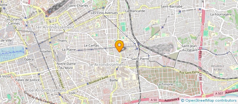 localisation de l'entreprise COMPAGNIE HOTELIERE MAXIMOISE  MARSEILLE