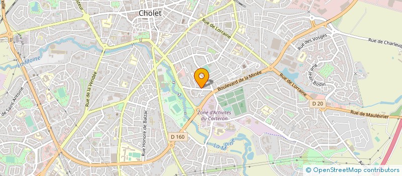localisation de l'entreprise COMPAGNIE HOTMILK à CHOLET