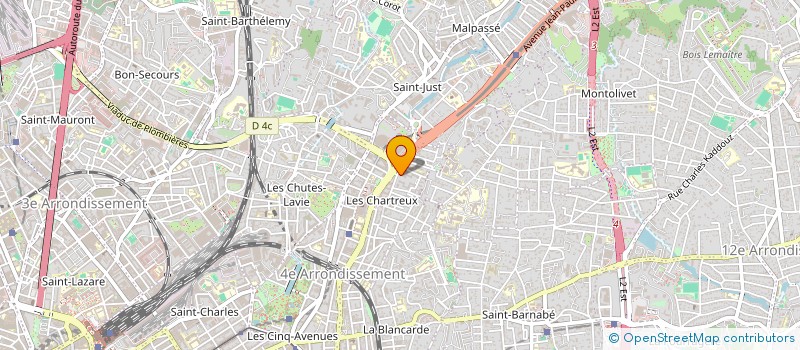 localisation de l'entreprise COMPAGNIE I à MARSEILLE