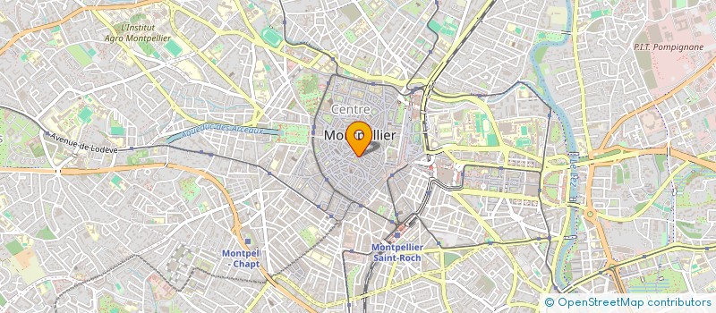 localisation de l'entreprise COMPAGNIE ICI MAINTENANT à MONTPELLIER