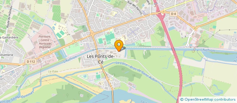 localisation de l'entreprise COMPAGNIE IL EST DOUX DE FAIRE LES FOUS à LES PONTS-DE-CE