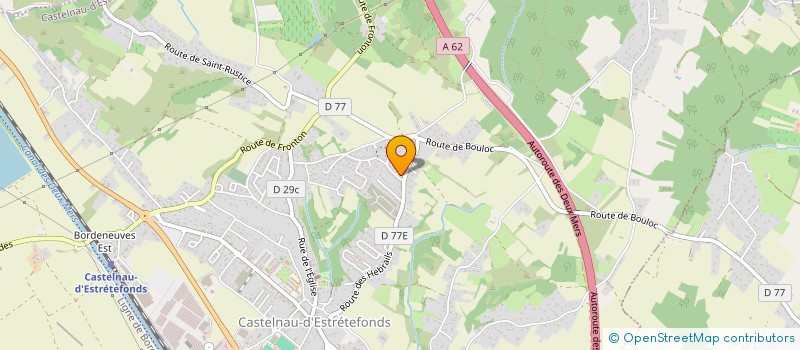 localisation de l'entreprise COMPAGNIE IMBUVABLE  CASTELNAU-D'ESTRETEFONDS