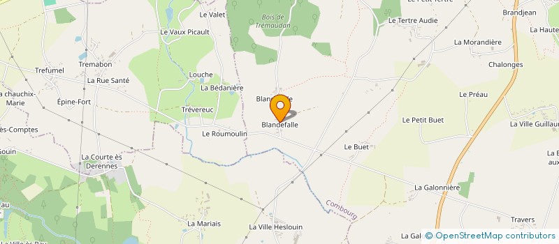 localisation de l'entreprise COMPAGNIE IMMANENTE  COMBOURG