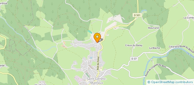 localisation de l'entreprise COMPAGNIE IMMOBILIERE D'INVESTISSEMENT  SAINT-GENEST-MALIFAUX